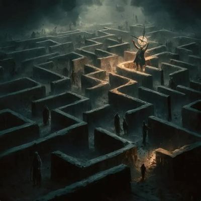  Find Your Path -  a Masterpiece Guiding Souls Through the Labyrinth of Life